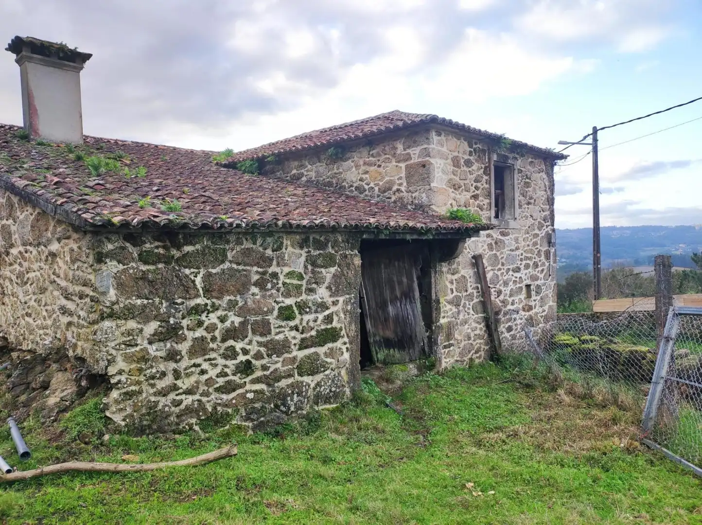 Vista exterior de Finca rústica en venta en A Estrada 