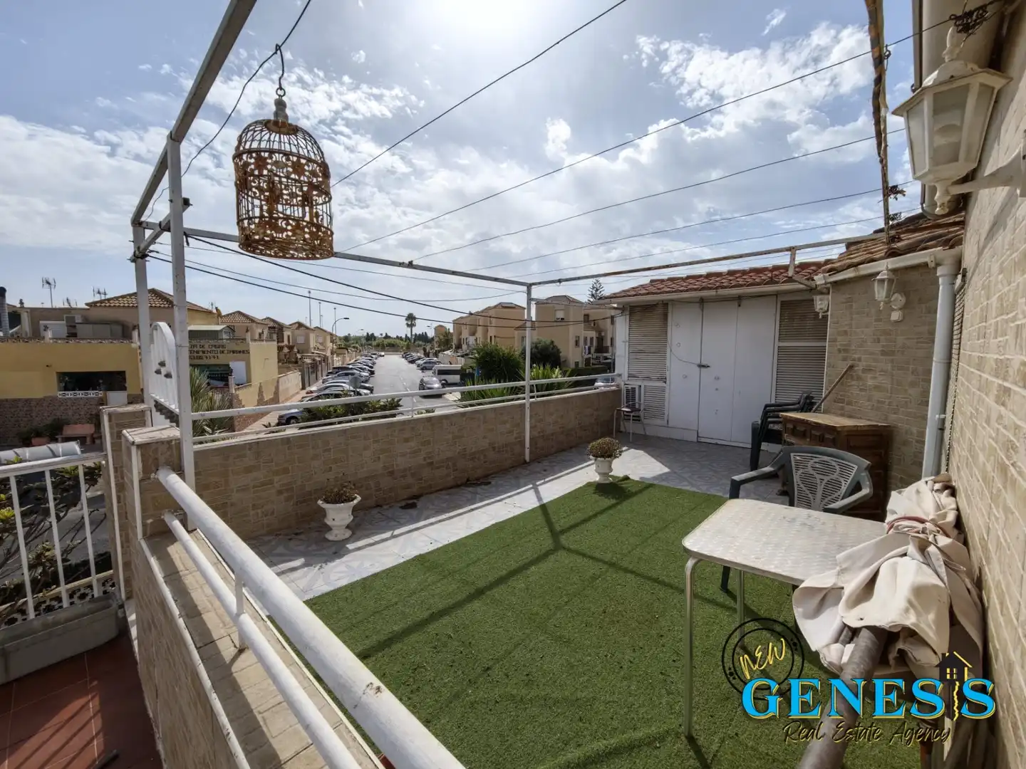 Terrassa de Casa adosada en venda en Torrevieja amb Aire condicionat, Jardí privat i Terrassa