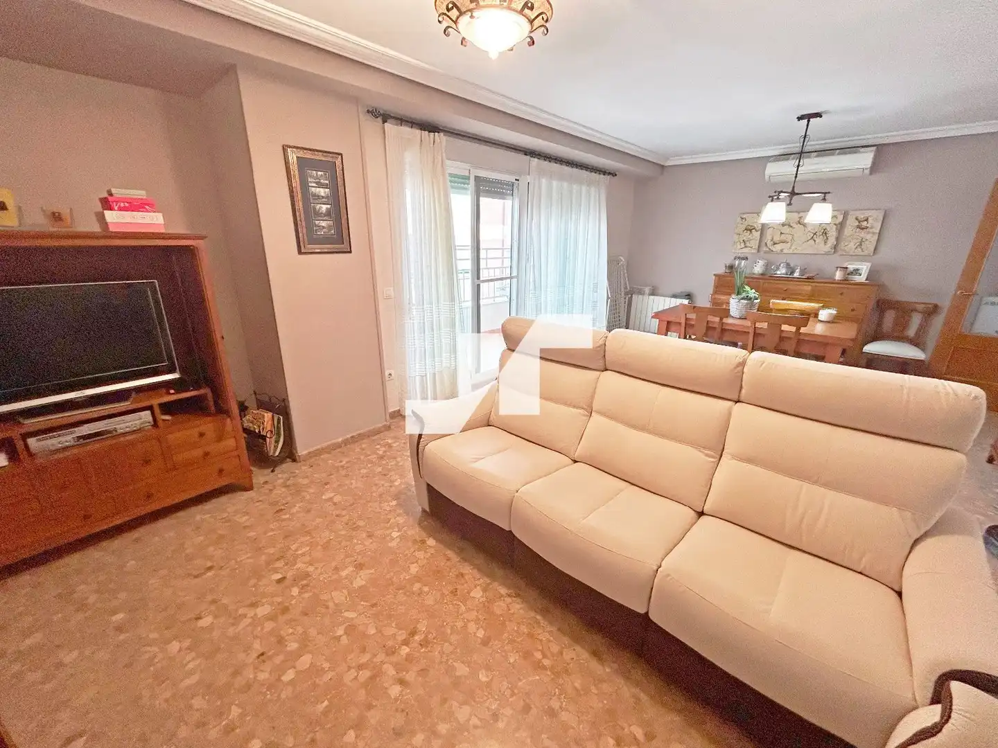 Sala d'estar de Àtic en venda en Vila-real amb Calefacció, Terrassa i Traster