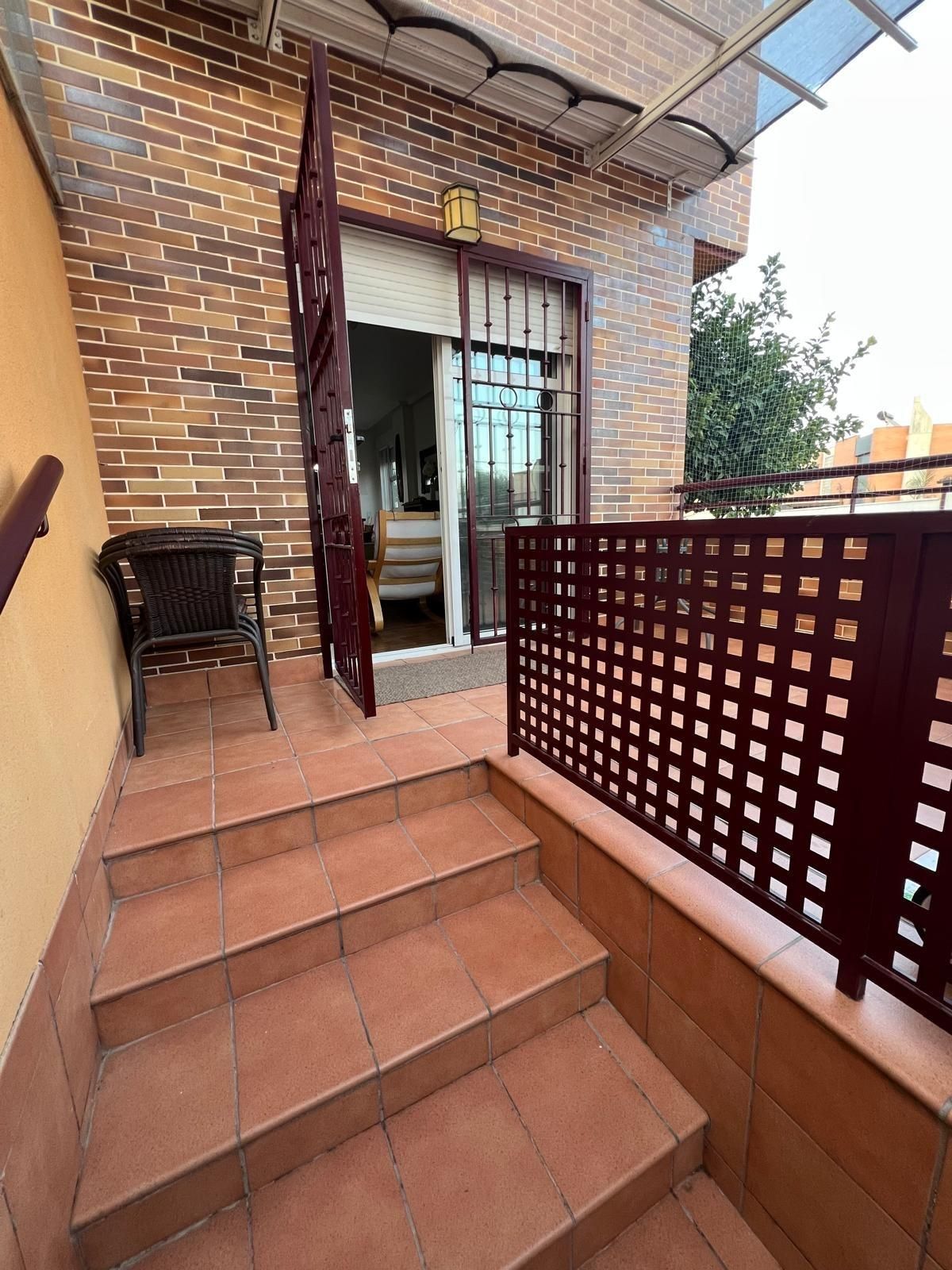 Balcony of Planta baja for sale in  Murcia Capital  with Air Conditioner, Heating and Terrace