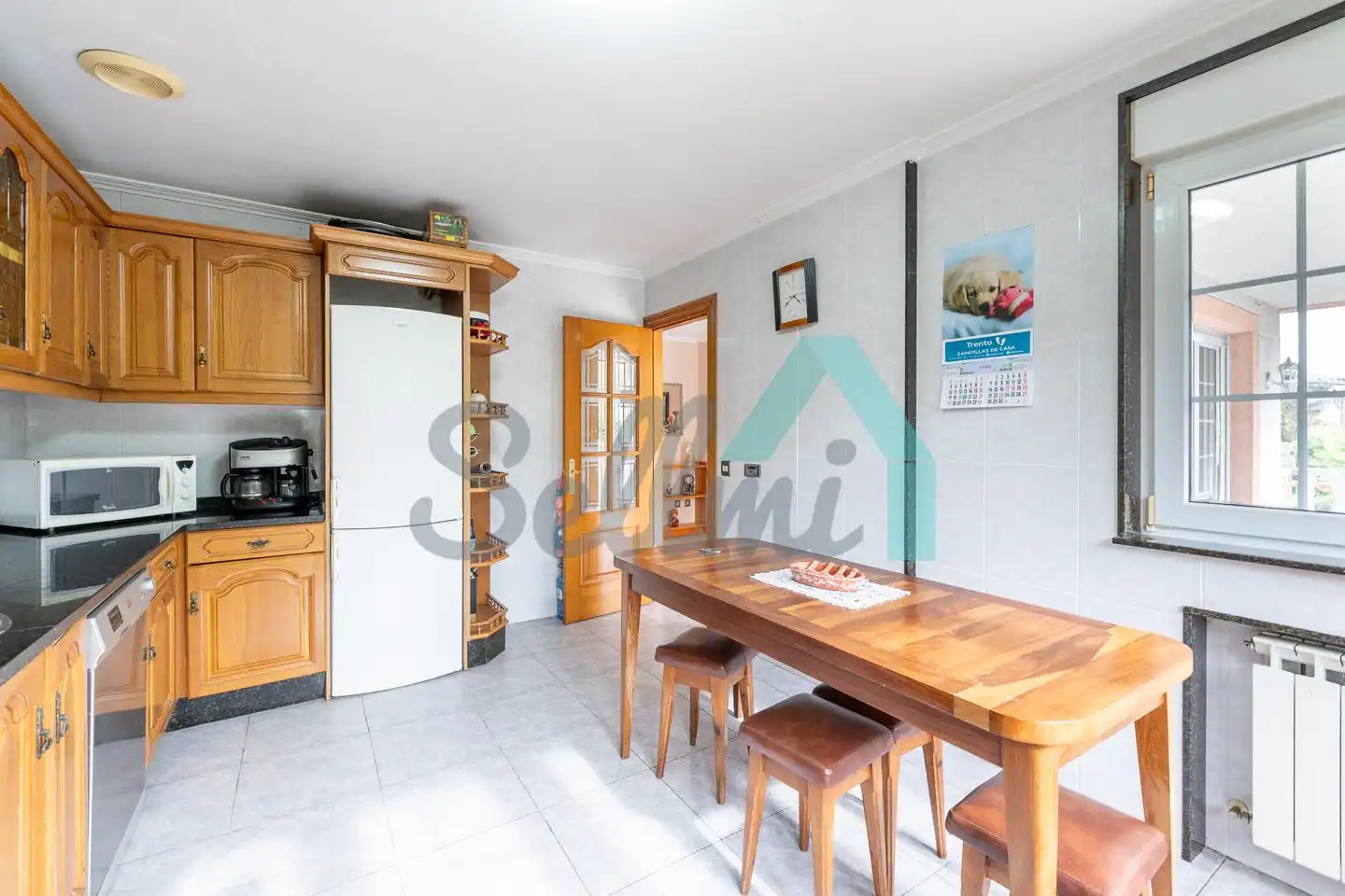 Cocina de Casa adosada en venta en El Franco  con Calefacción, Jardín privado y Parquet