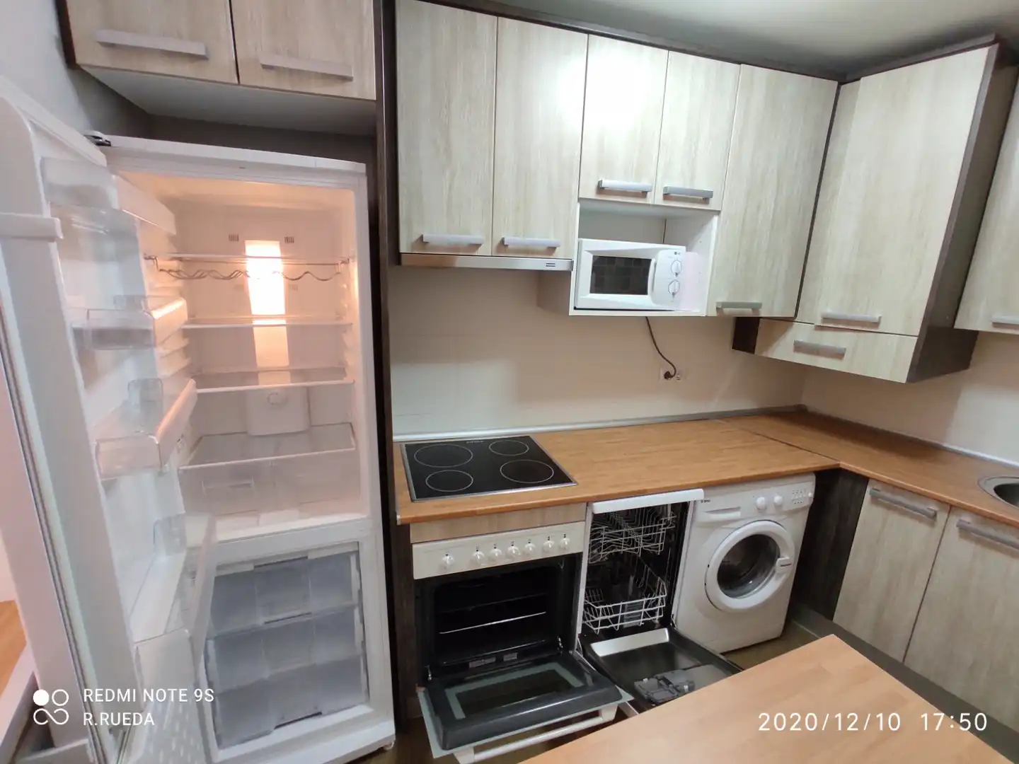 Kitchen of Apartments for rent in Puertollano  with Air Conditioner, Heating and Furnished