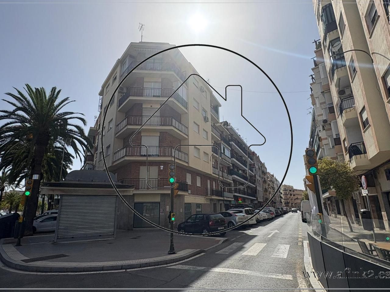 Vista exterior de Pis en venda en  Huelva Capital amb Aire condicionat i Moblat