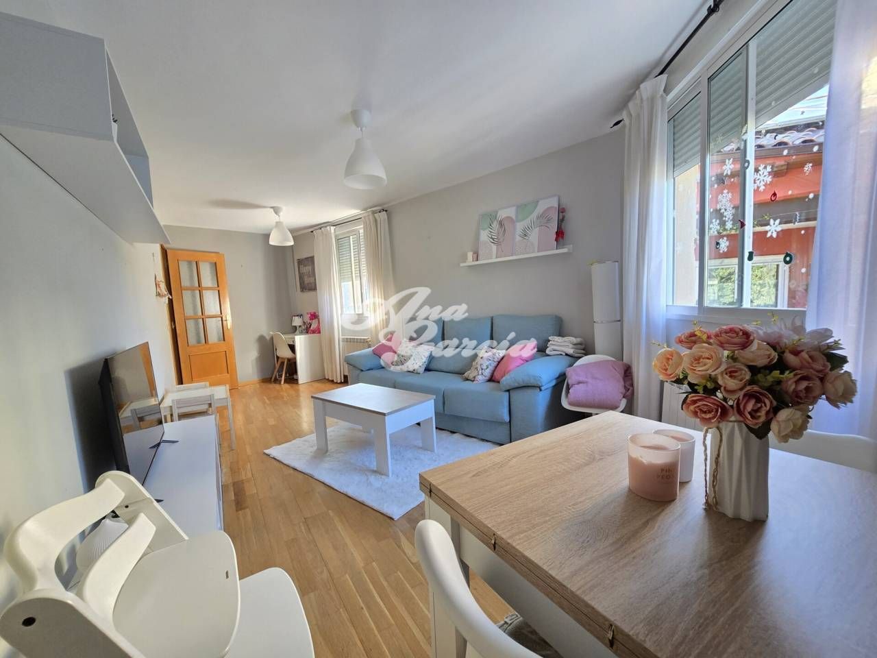 Sala d'estar de Dúplex en venda en Alpedrete amb Calefacció i Terrassa