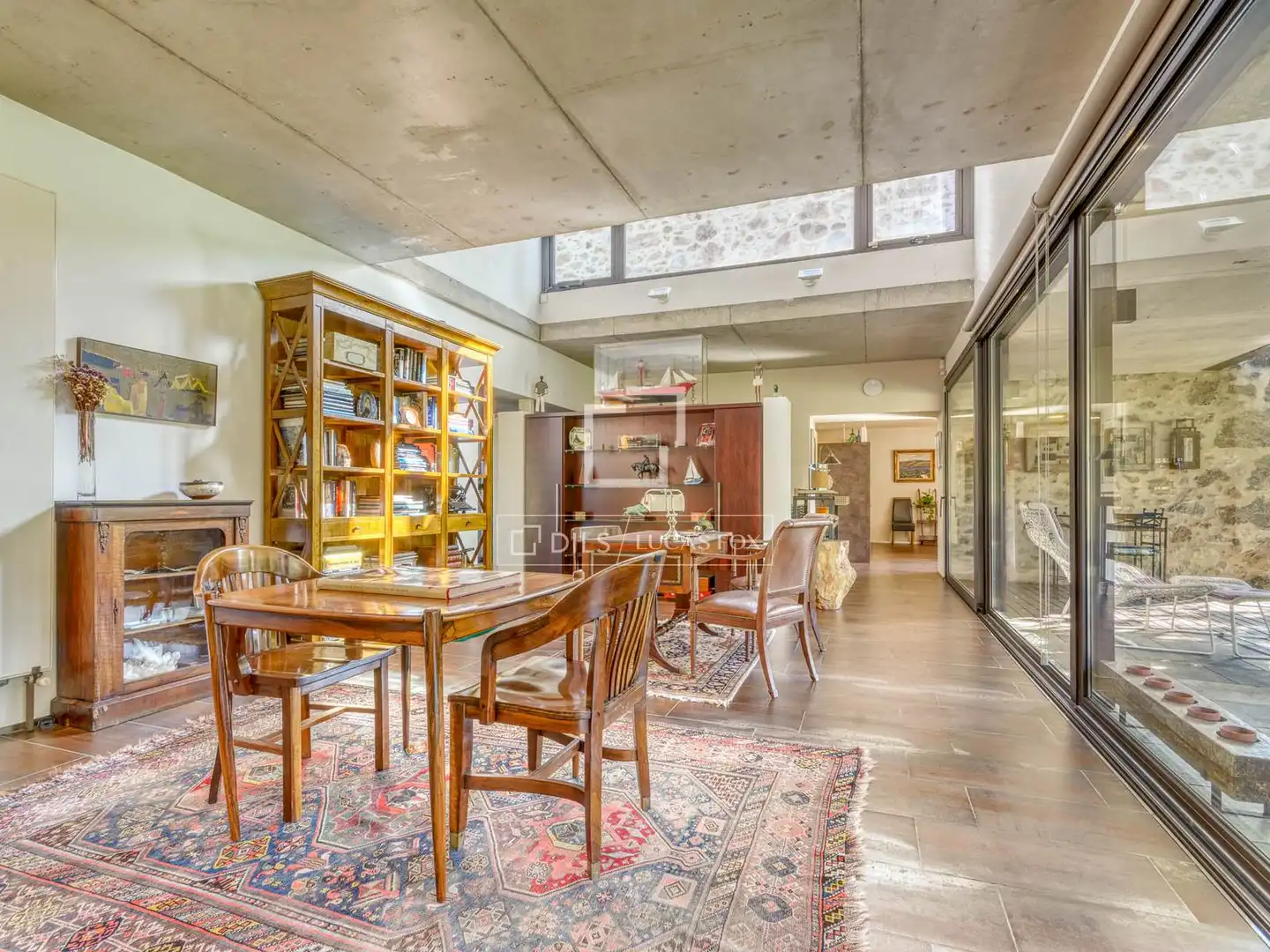 Comedor de Finca rústica en venta en Boadella i les Escaules con Calefacción, Jardín privado y Terraza