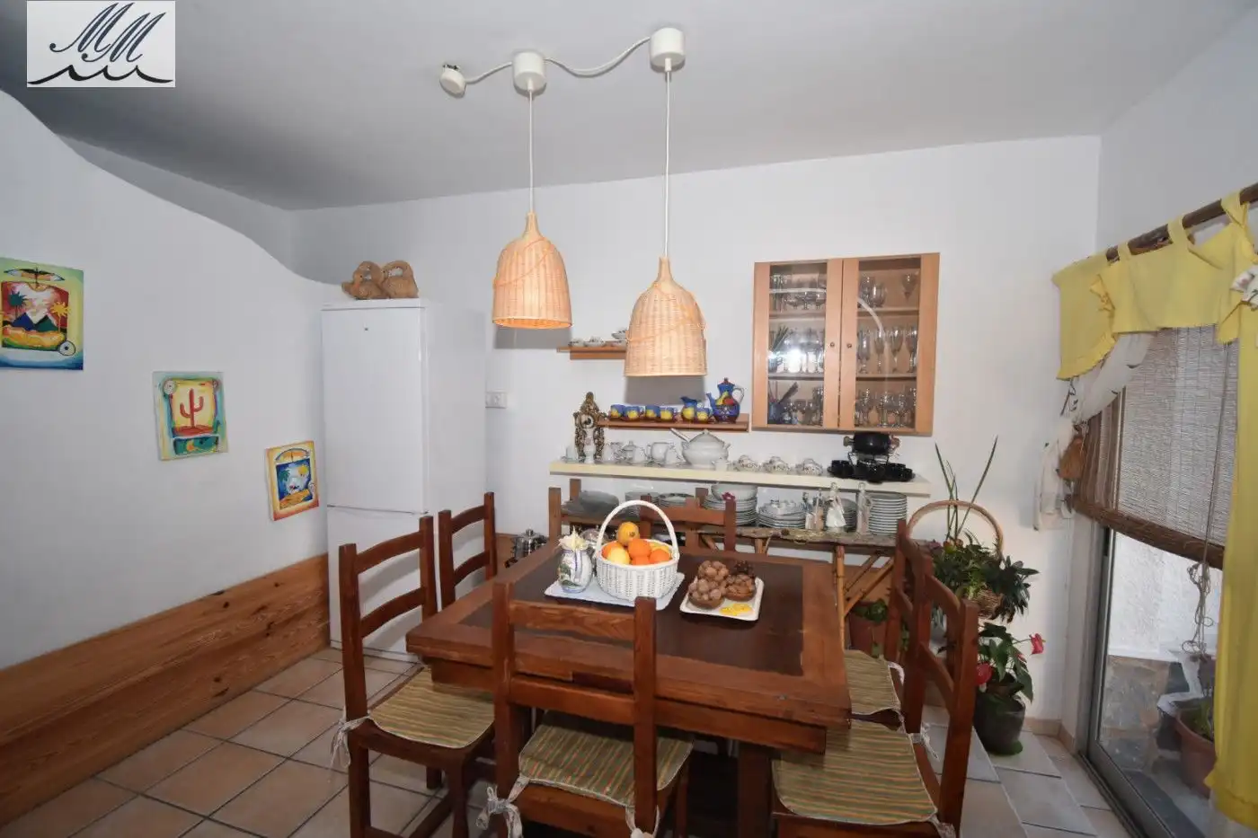 Cocina de Casa adosada en venta en Cartagena con Aire acondicionado, Terraza y Amueblado