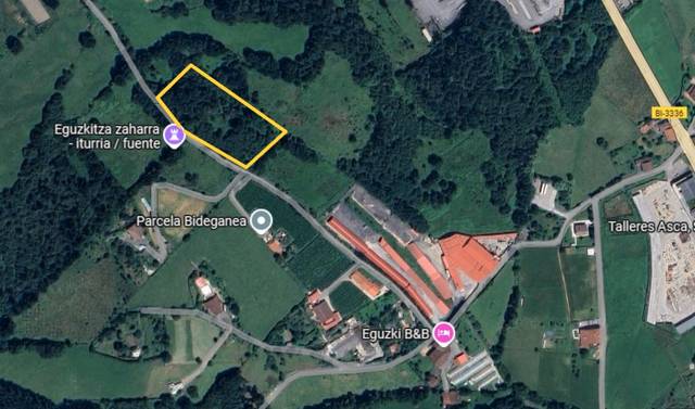 Terreno industrial en Venta en Lugar Barrio Eguzkitza, 17E en Durango