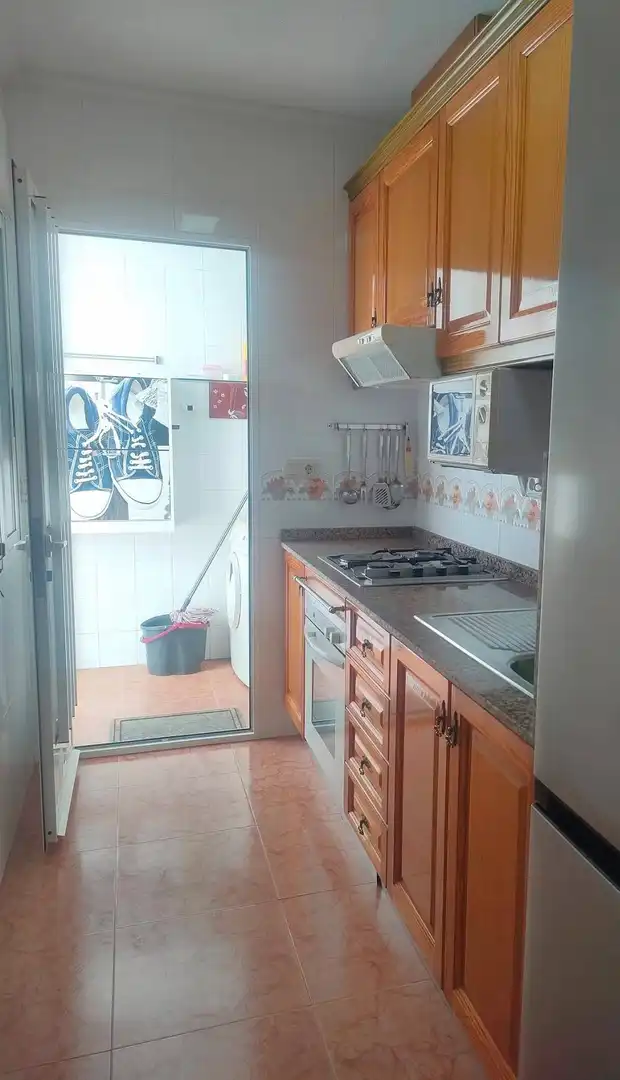 Cuina de Finca rústica en venda en Pilar de la Horadada amb Aire condicionat, Terrassa i Moblat