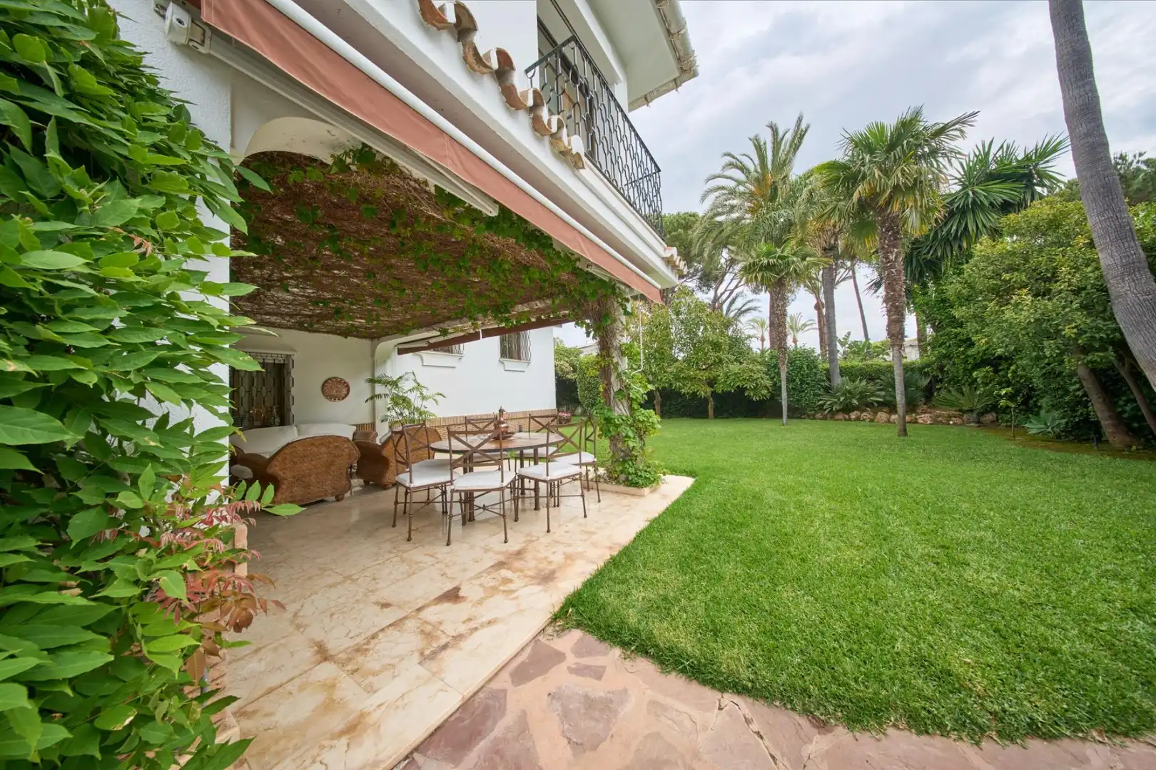 Jardín de Casa o chalet en venta en Marbella con Aire acondicionado, Calefacción y Jardín privado