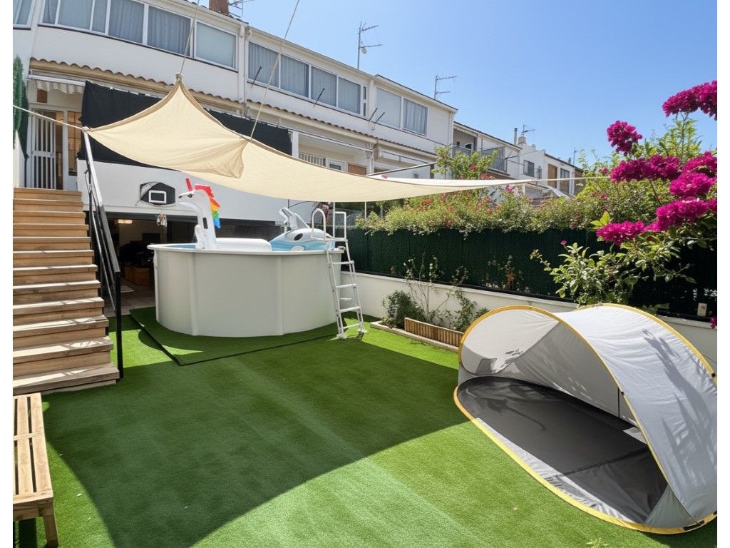 Terrace of House or chalet for sale in Sant Pere de Ribes  with Air Conditioner, Heating and Oven