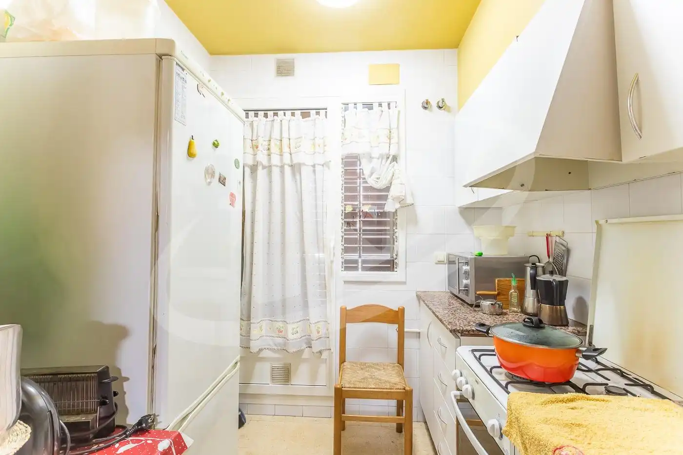 Kitchen of Flat for sale in Sabadell  with Heating and Balcony
