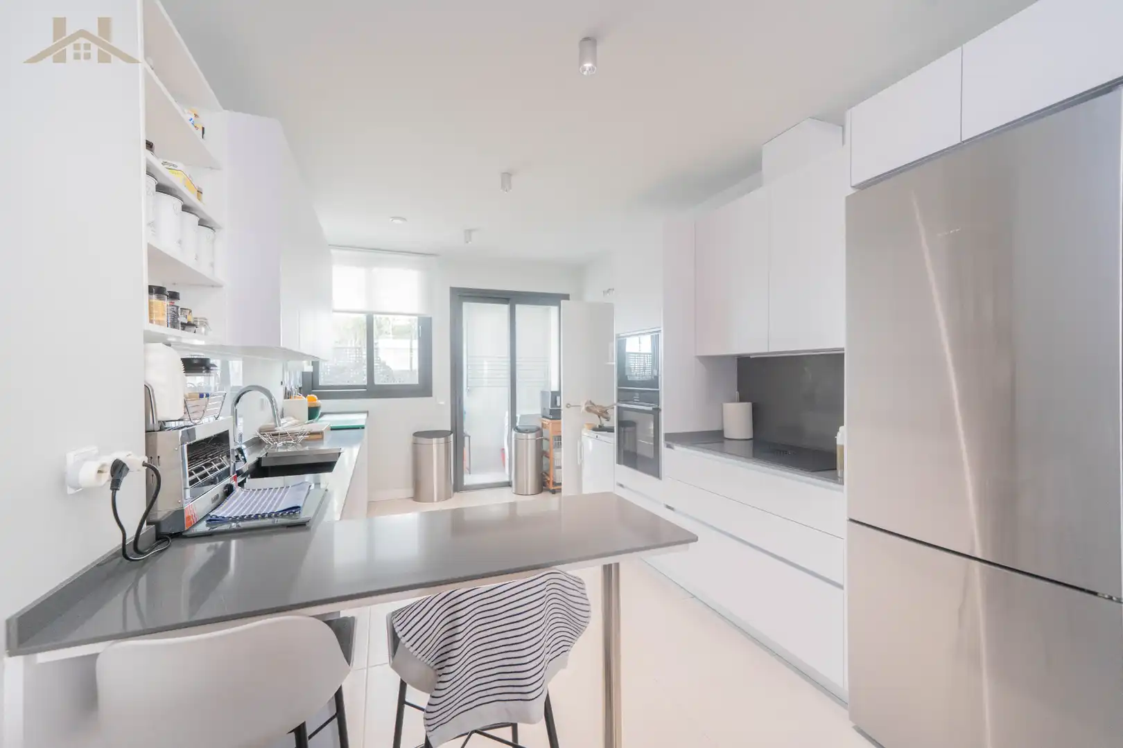 Cocina de Casa o chalet en venta en Brunete con Balcón y Piscina comunitaria