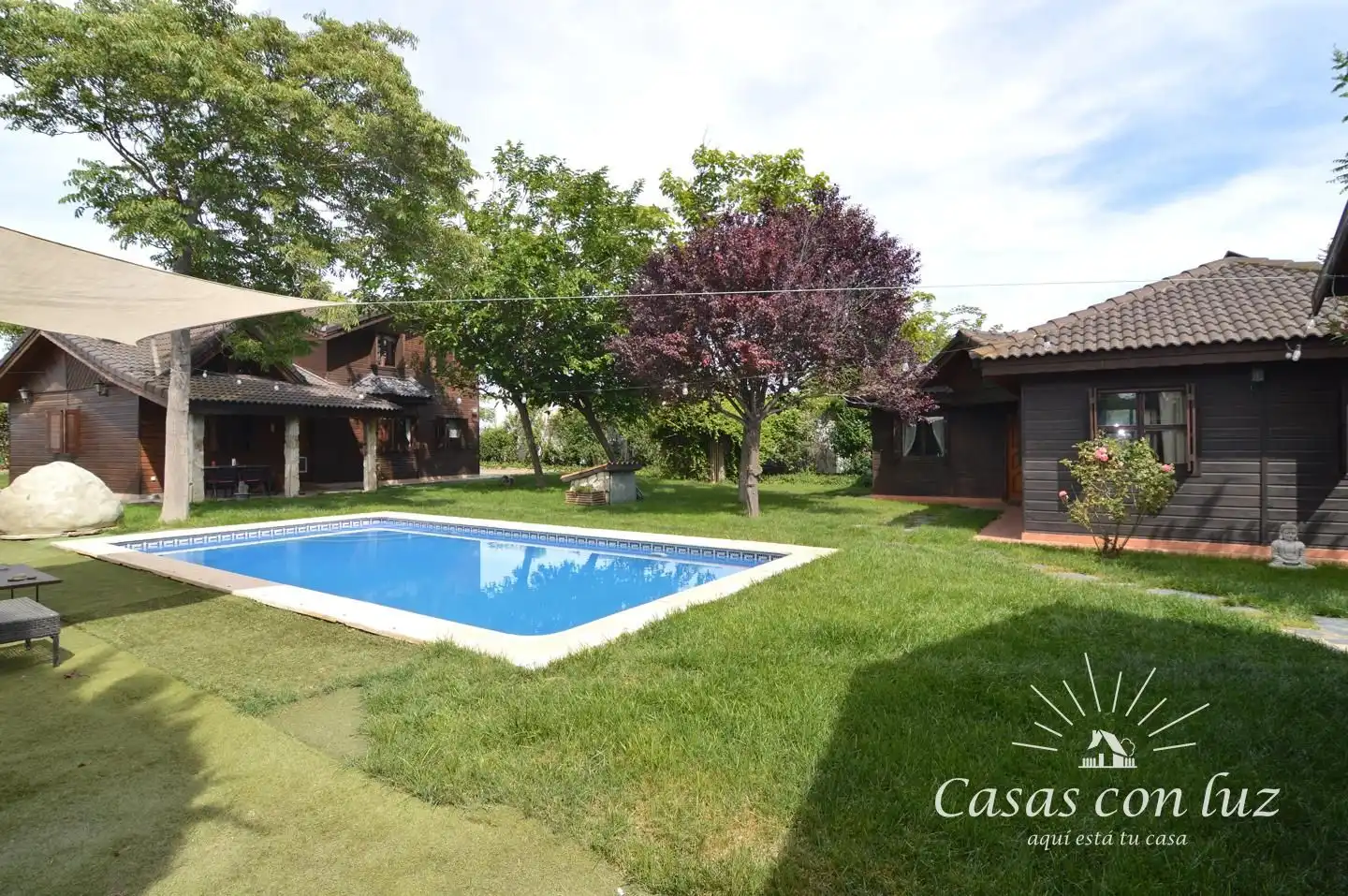 Jardín de Casa o chalet en venta en Zaragoza con Aire acondicionado, Calefacción y Jardín privado