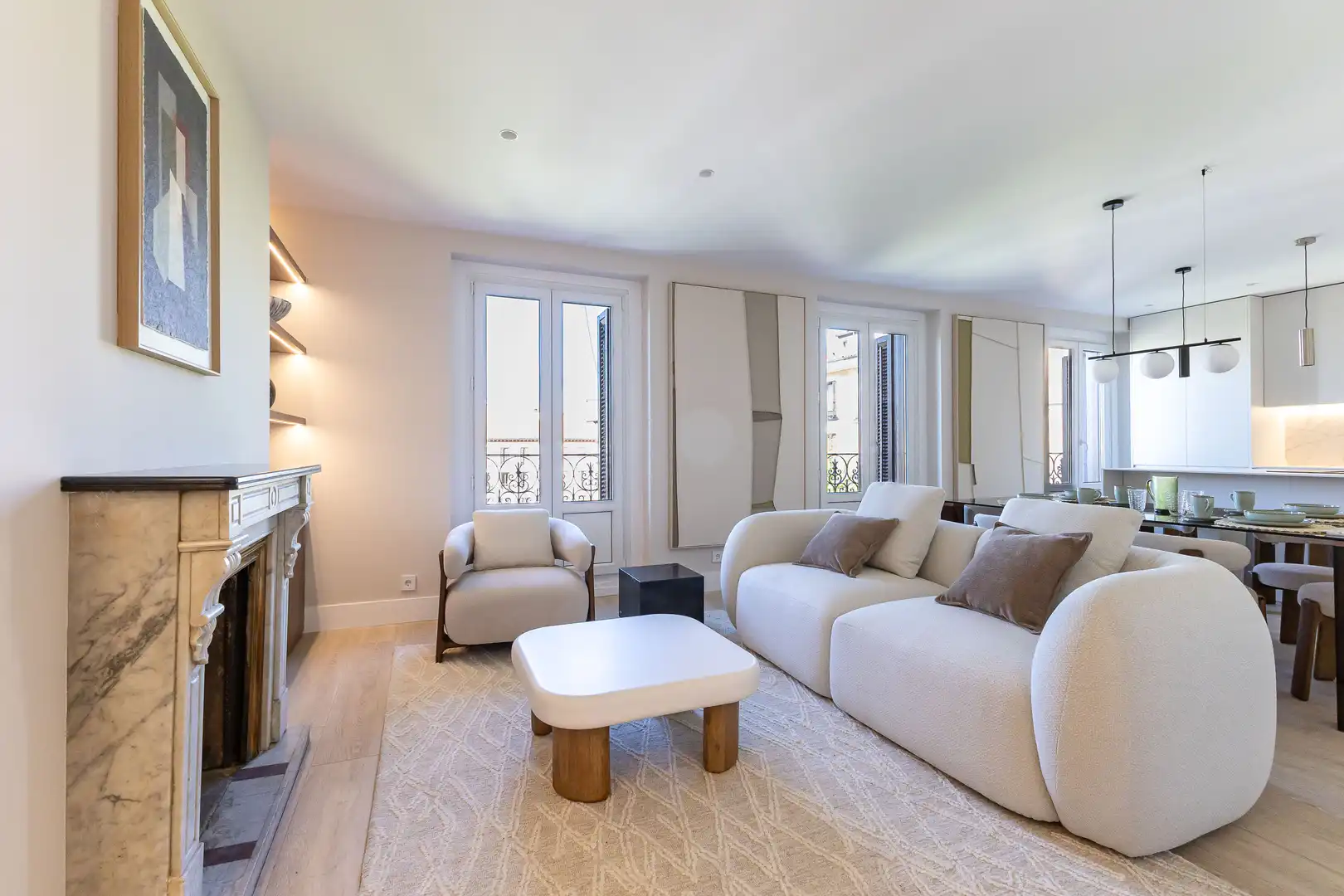 Sala de estar de Piso en venta en  Madrid Capital con Aire acondicionado, Calefacción y Trastero