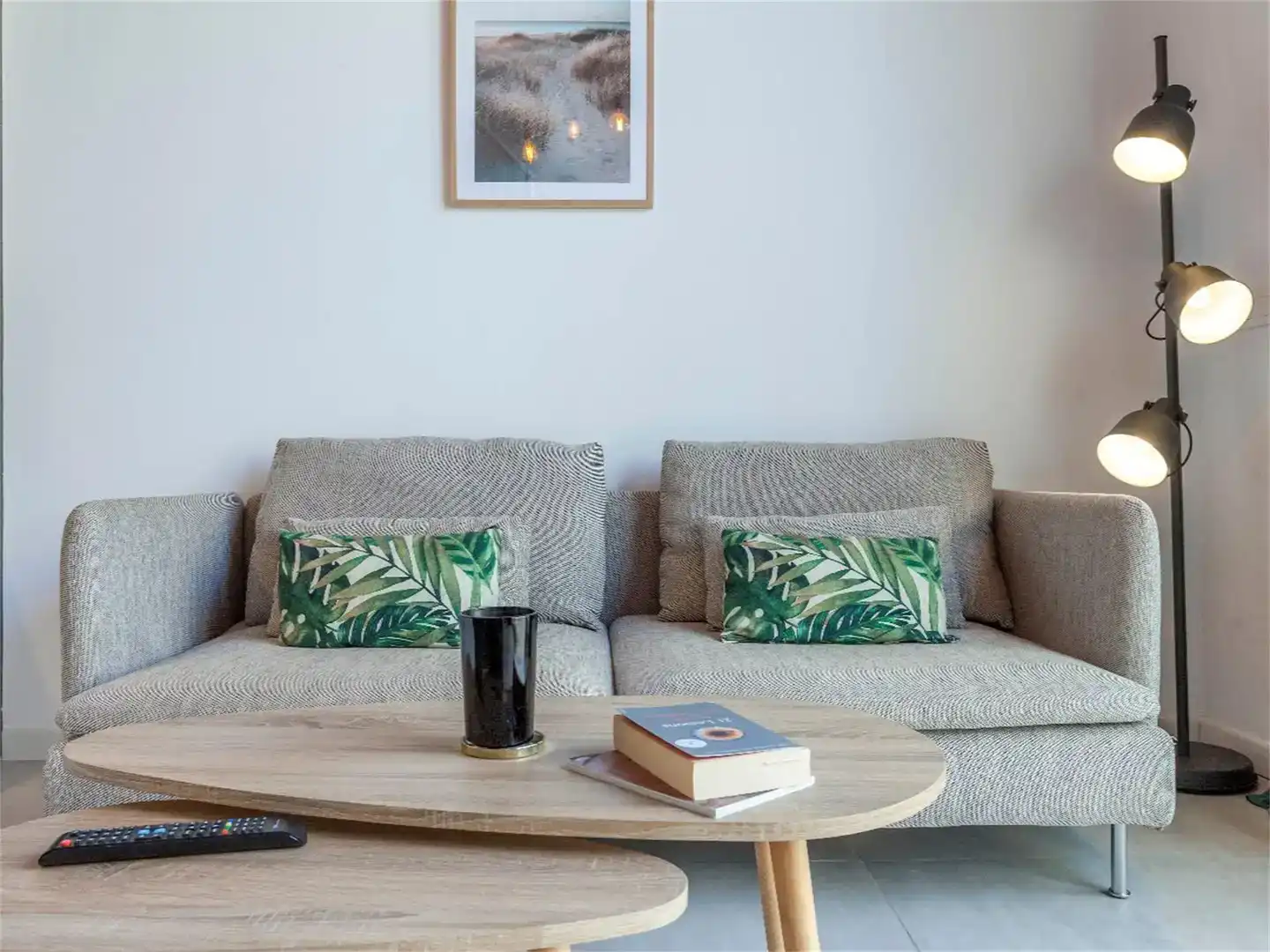 Sala d'estar de Apartament de lloguer en  Valencia Capital amb Aire condicionat