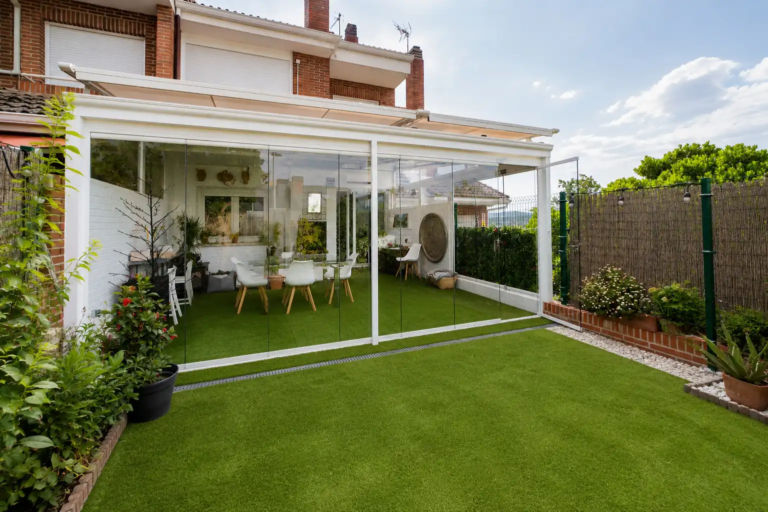 Terraza de Casa adosada en venta en Las Rozas de Madrid