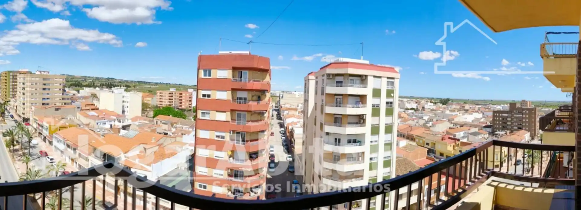 Vista exterior de Piso en venta en Alginet con Terraza