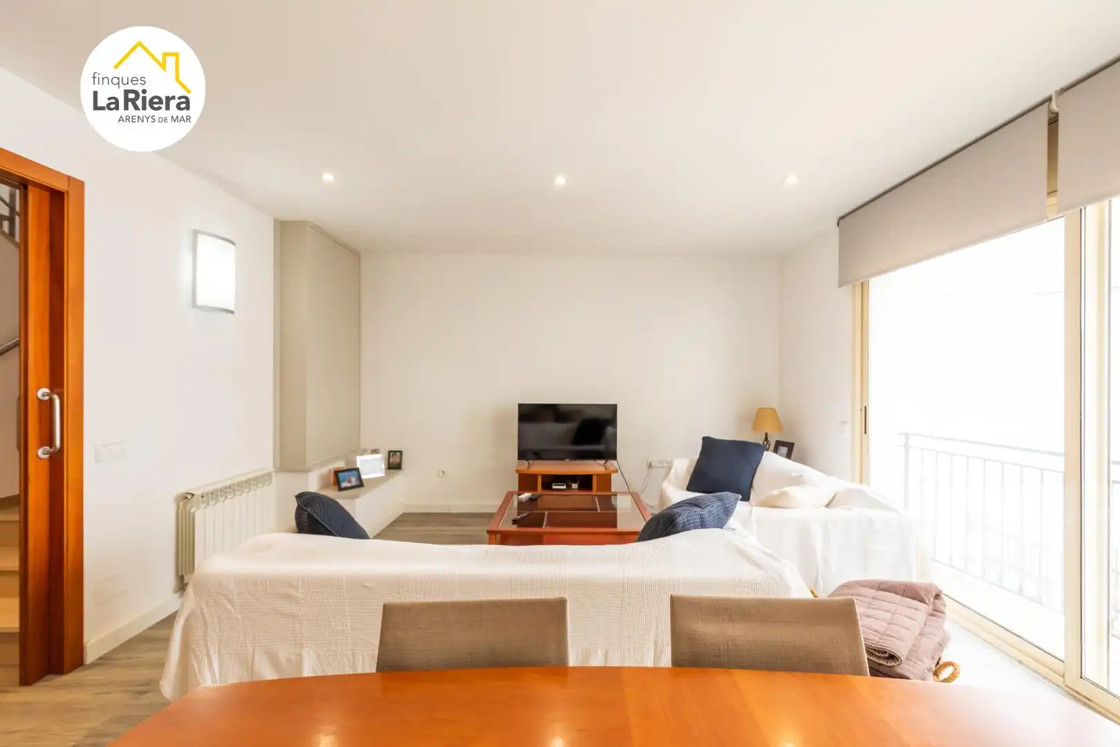 Sala d'estar de Casa o xalet en venda en Arenys de Munt amb Calefacció, Terrassa i Traster