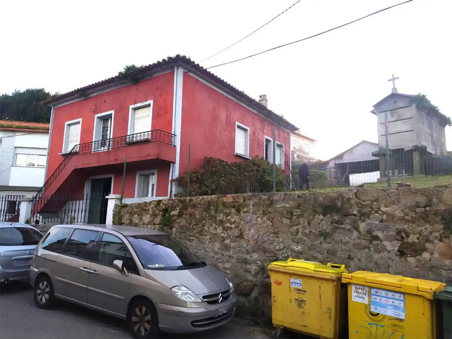 Vista exterior de Casa o xalet en venda en Vilagarcía de Arousa