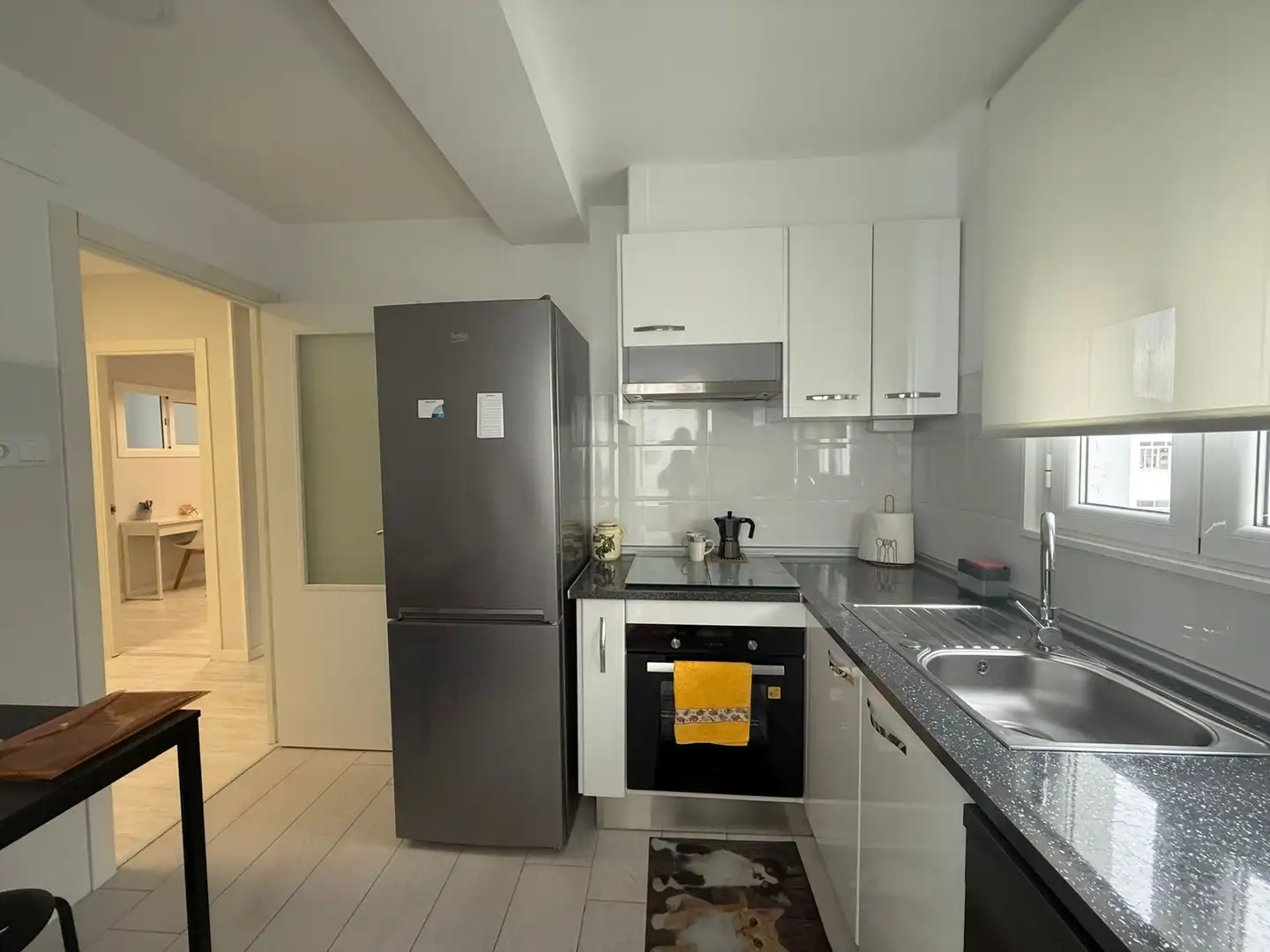 Küche von Wohnung zum Verkauf in Narón mit Heizung, Möbliert und Ofen