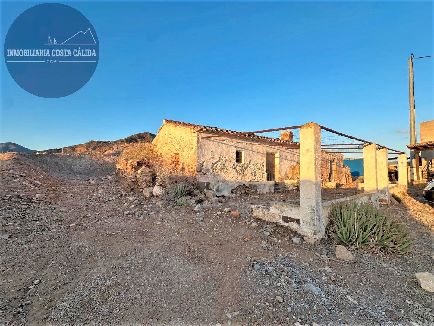Exterior view of Country house for sale in Águilas  with Private garden, Terrace and Storage room