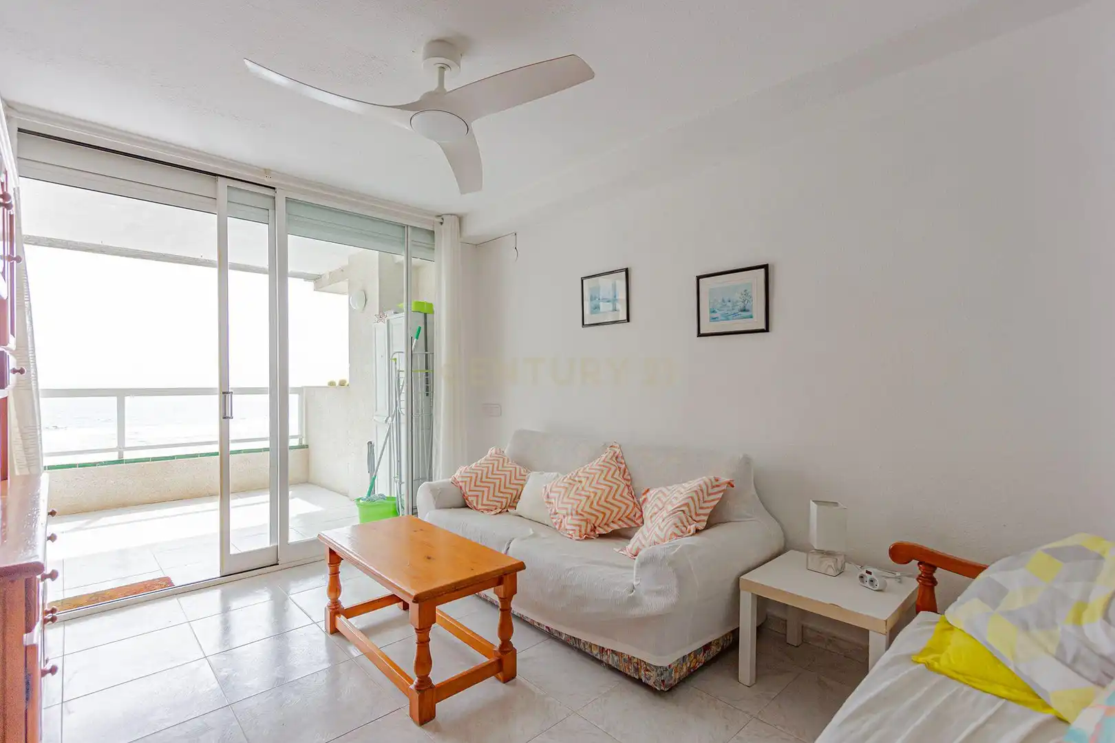 Sala de estar de Apartamento de alquiler en Calpe / Calp