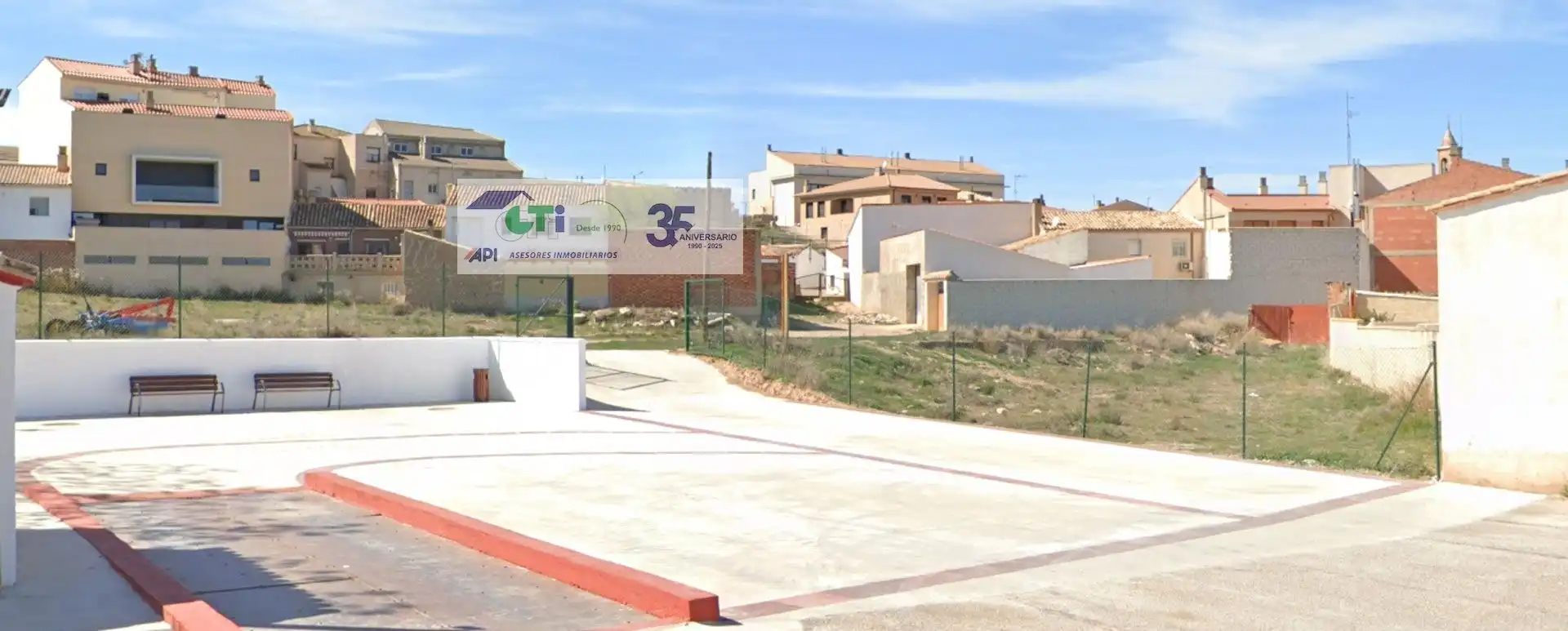 Vista exterior de Terreno industrial en venta en Botorrita