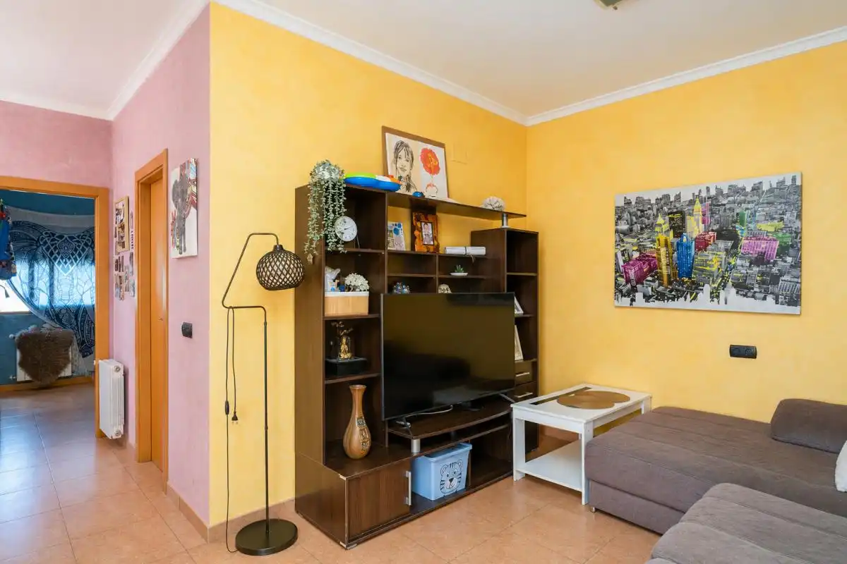 Sala de estar de Dúplex en venta en Pedreguer con Aire acondicionado, Calefacción y Jardín privado