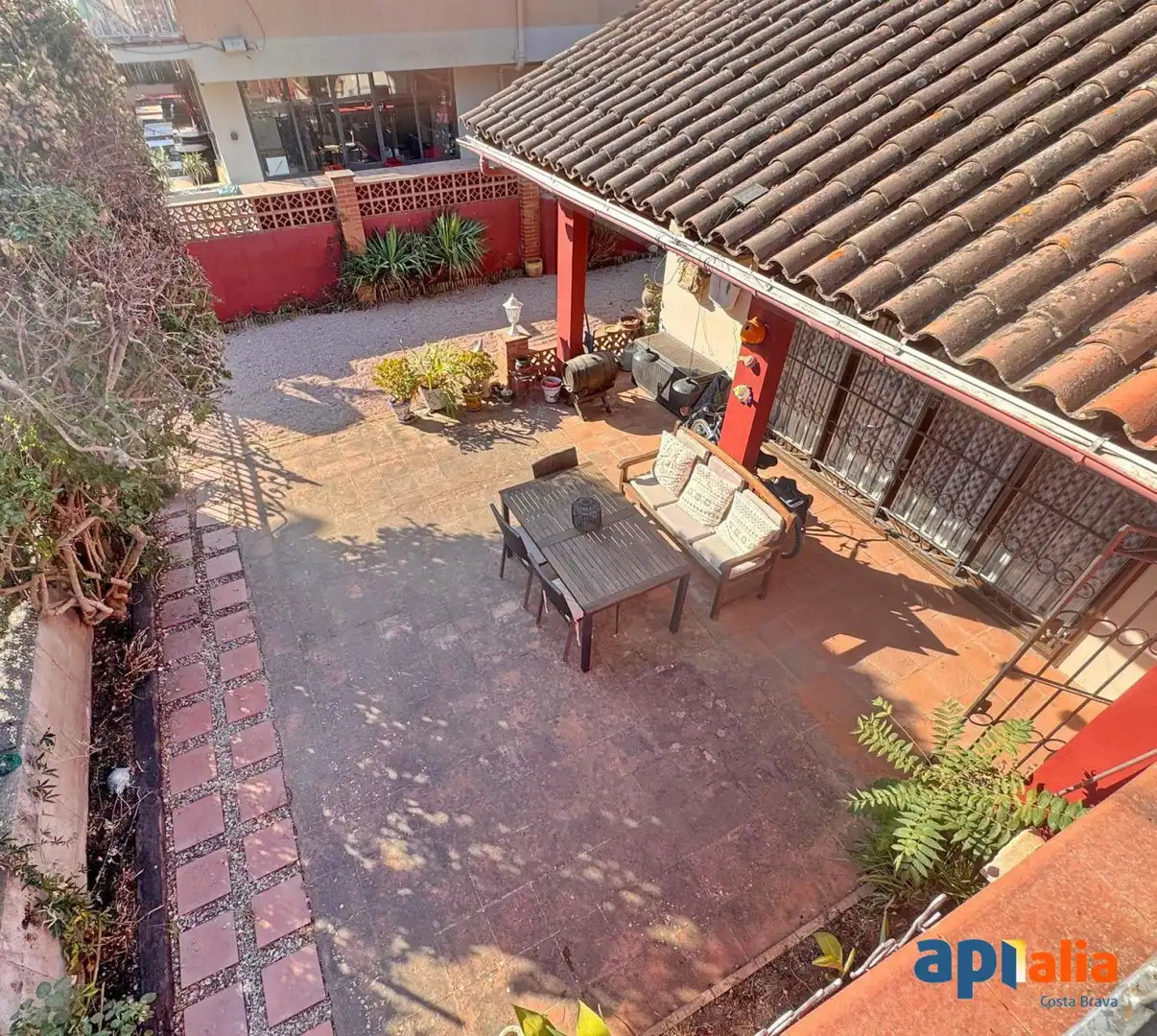 Terraza de Casa o chalet en venta en Calonge i Sant Antoni con Aire acondicionado, Calefacción y Jardín privado