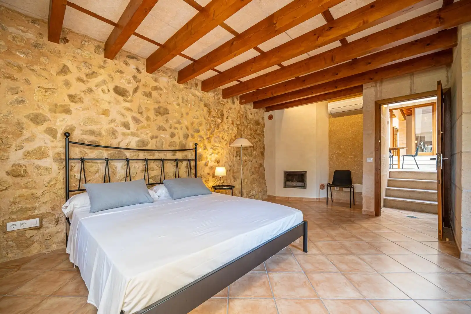 Bedroom of Country homes for sale in Manacor  with Air Conditioner, Heating and Private garden