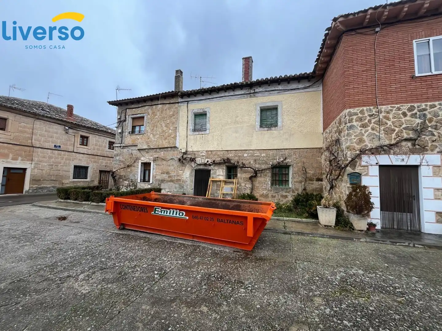 Vista exterior de Casa o chalet en venta en Villasandino con Amueblado