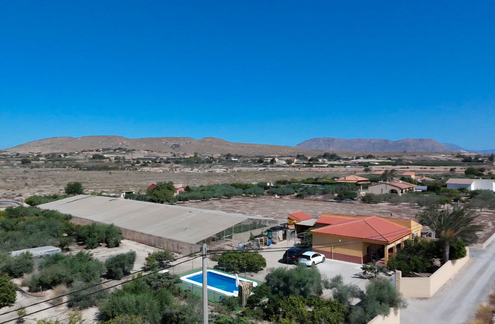 Vista exterior de Finca rústica en venda en Alicante / Alacant amb Aire condicionat, Jardí privat i Terrassa