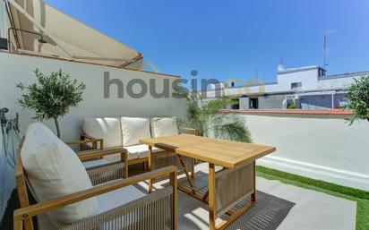 Terrace of Attic for sale in  Madrid Capital  with Air Conditioner, Heating and Parquet flooring