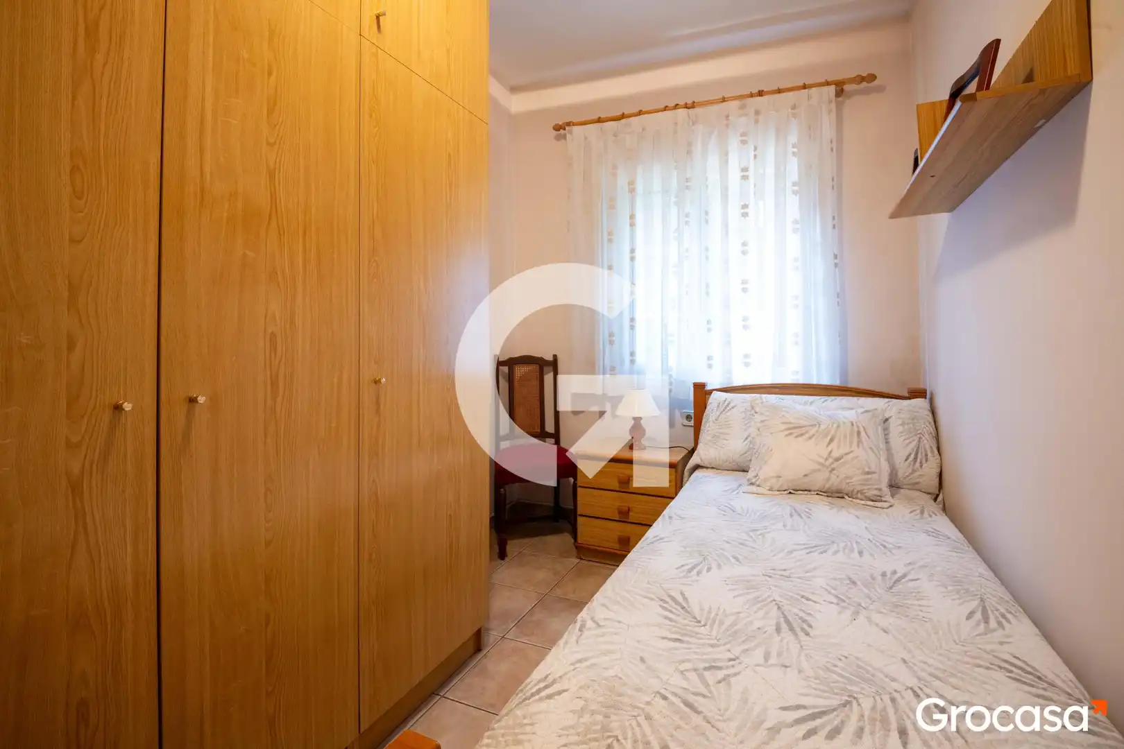 Bedroom of Flat for sale in Mataró  with Heating, Oven and TV