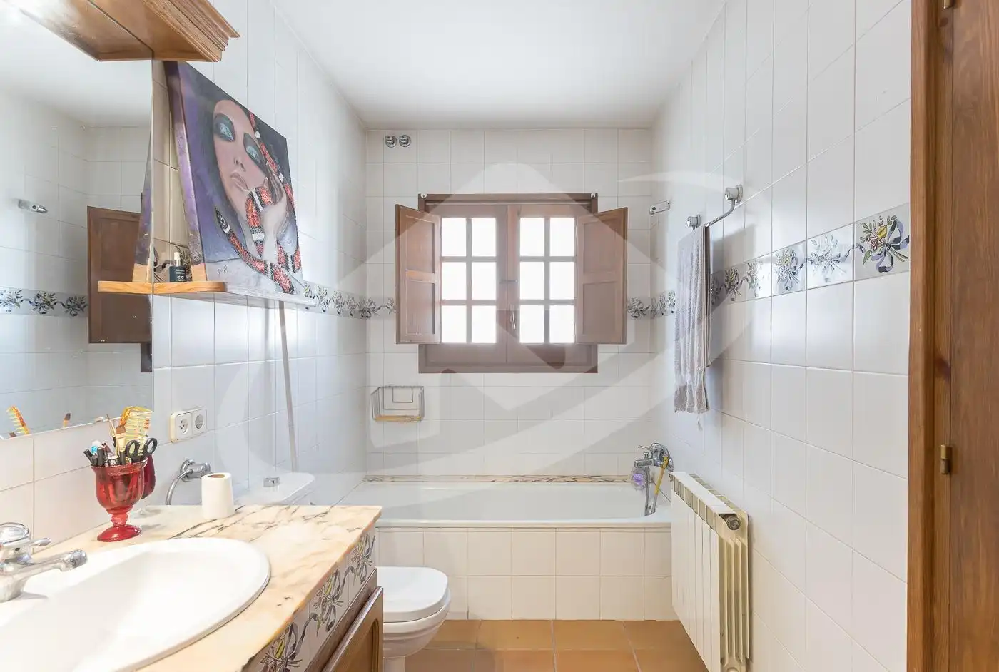 Baño de Casa o chalet en venta en Castellar del Vallès con Calefacción, Jardín privado y Trastero