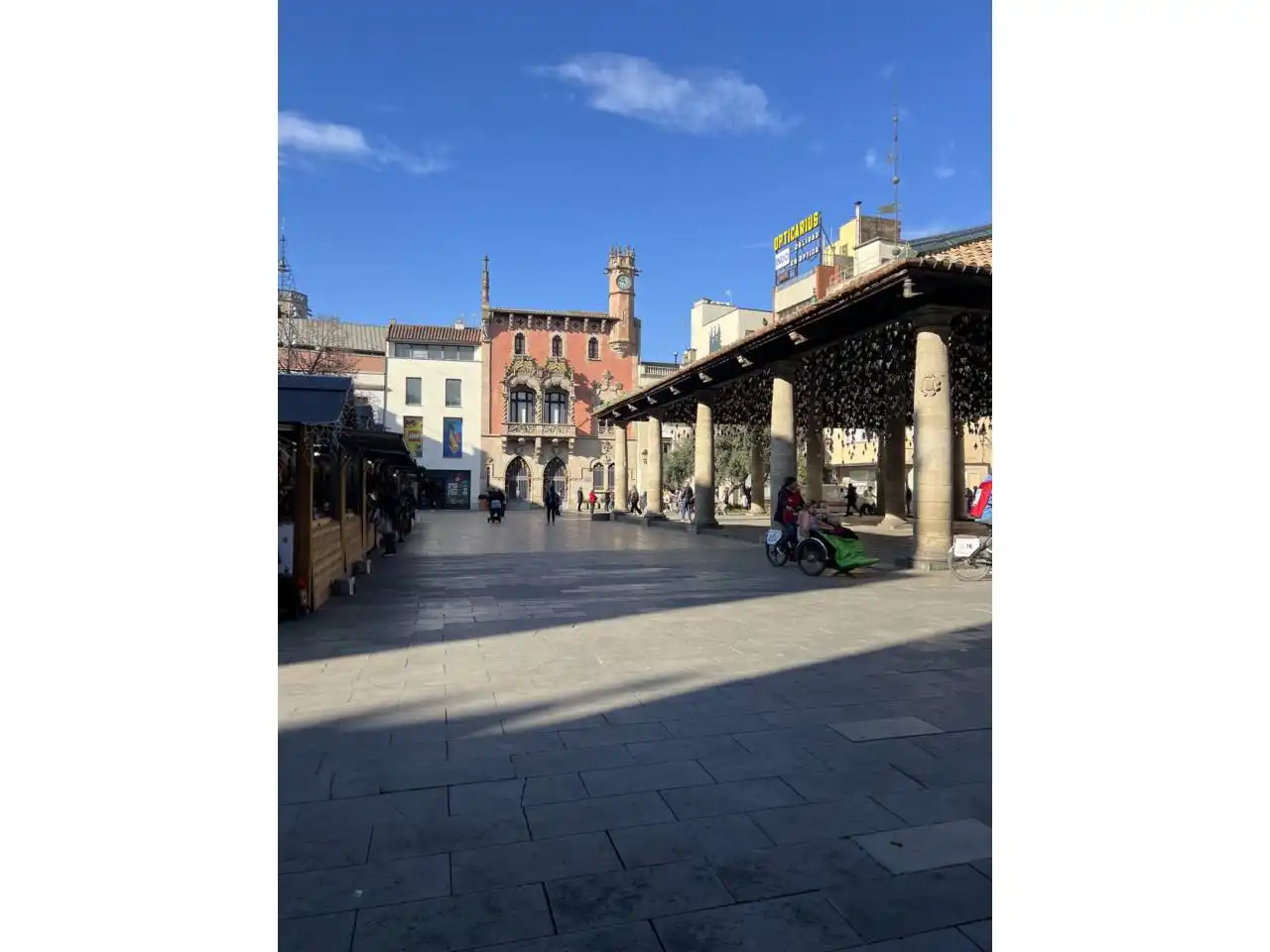 Vista exterior de Casa adosada en venta en Granollers