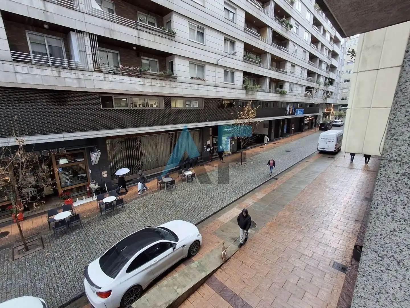 Vista exterior de Oficina de alquiler en Ourense Capital  con Calefacción