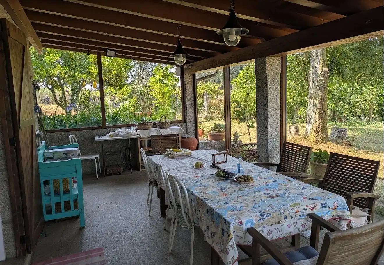 Terraza de Casa o chalet en venta en Portas con Calefacción y Piscina