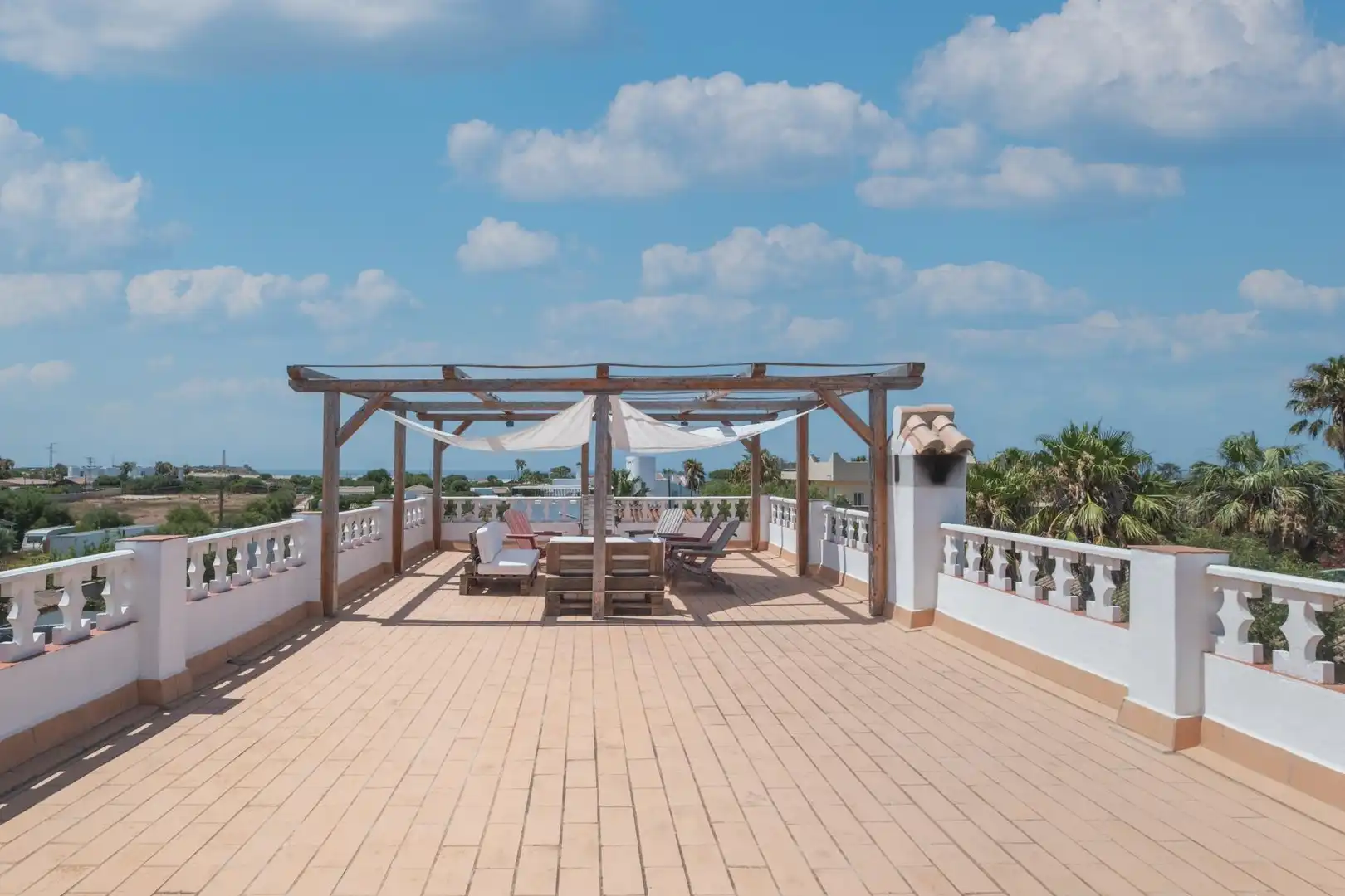 Terrace of Country homes for sale in Barbate  with Private garden, Terrace and Storage room