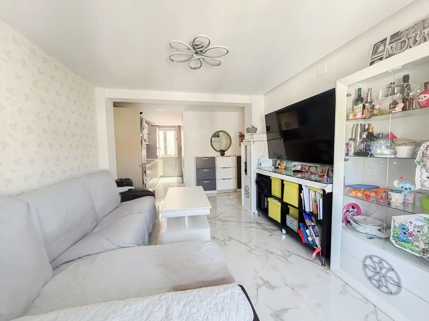 Sala de estar de Apartamento en venta en Jaén