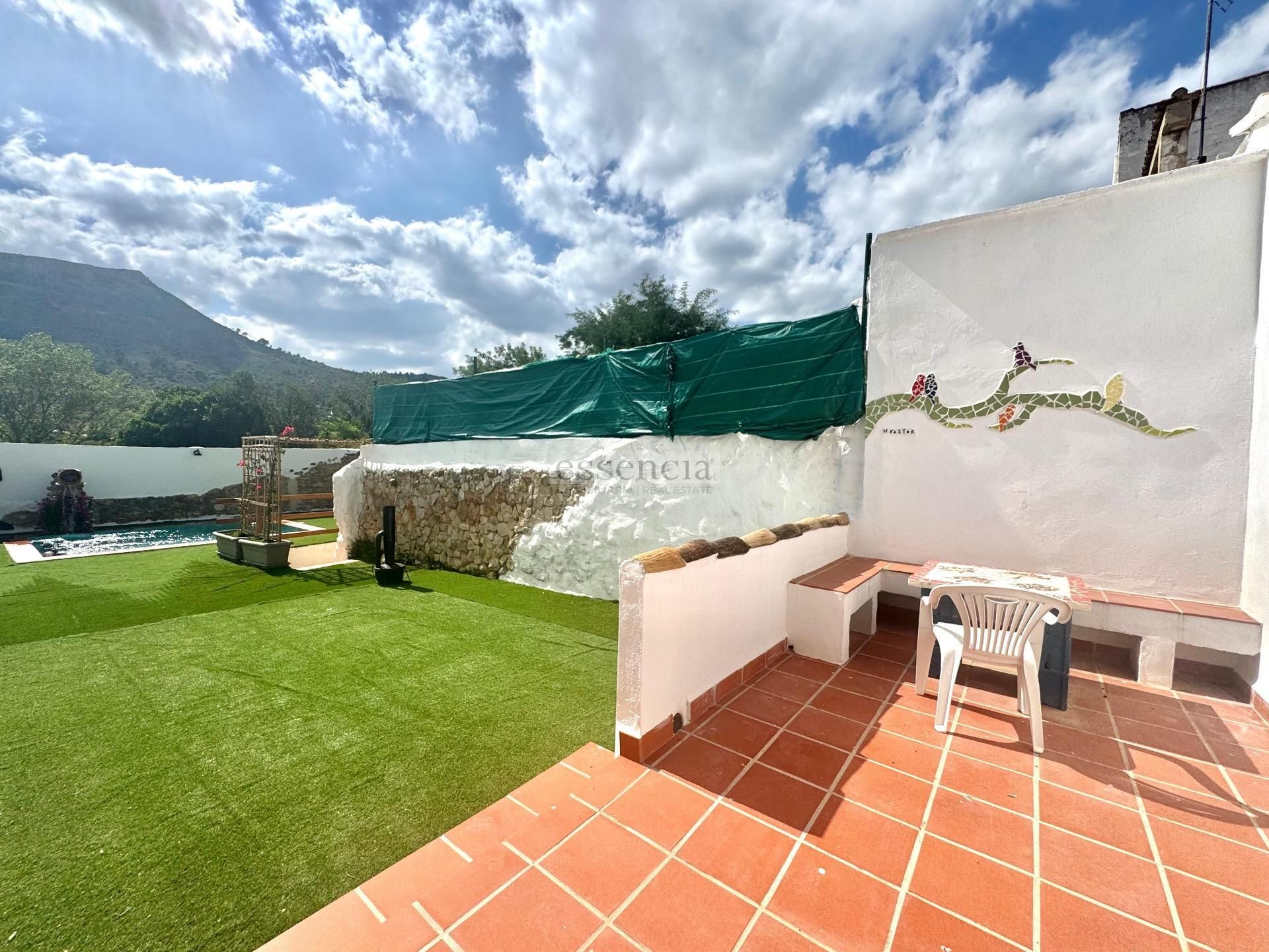 Terrassa de Casa o xalet en venda en Pinet amb Jardí privat, Terrassa i Piscina