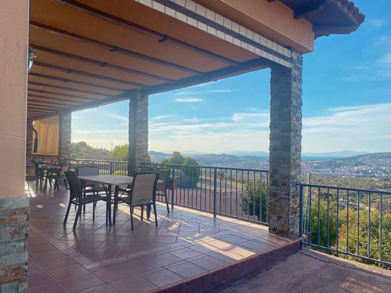 Terrace of Houses for sale in Plasencia  with Air Conditioner, Private garden and Swimming Pool