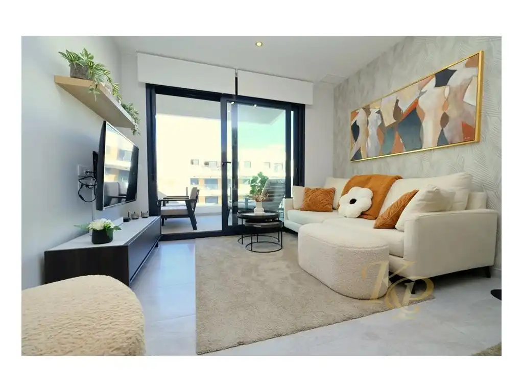 Sala de estar de Apartamento en venta en Orihuela con Aire acondicionado y Terraza