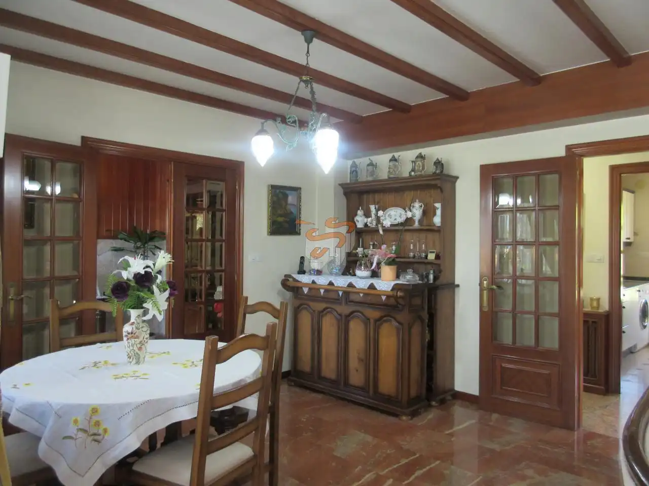 Dining room of Houses for sale in Cabanas  with Heating, Private garden and Terrace