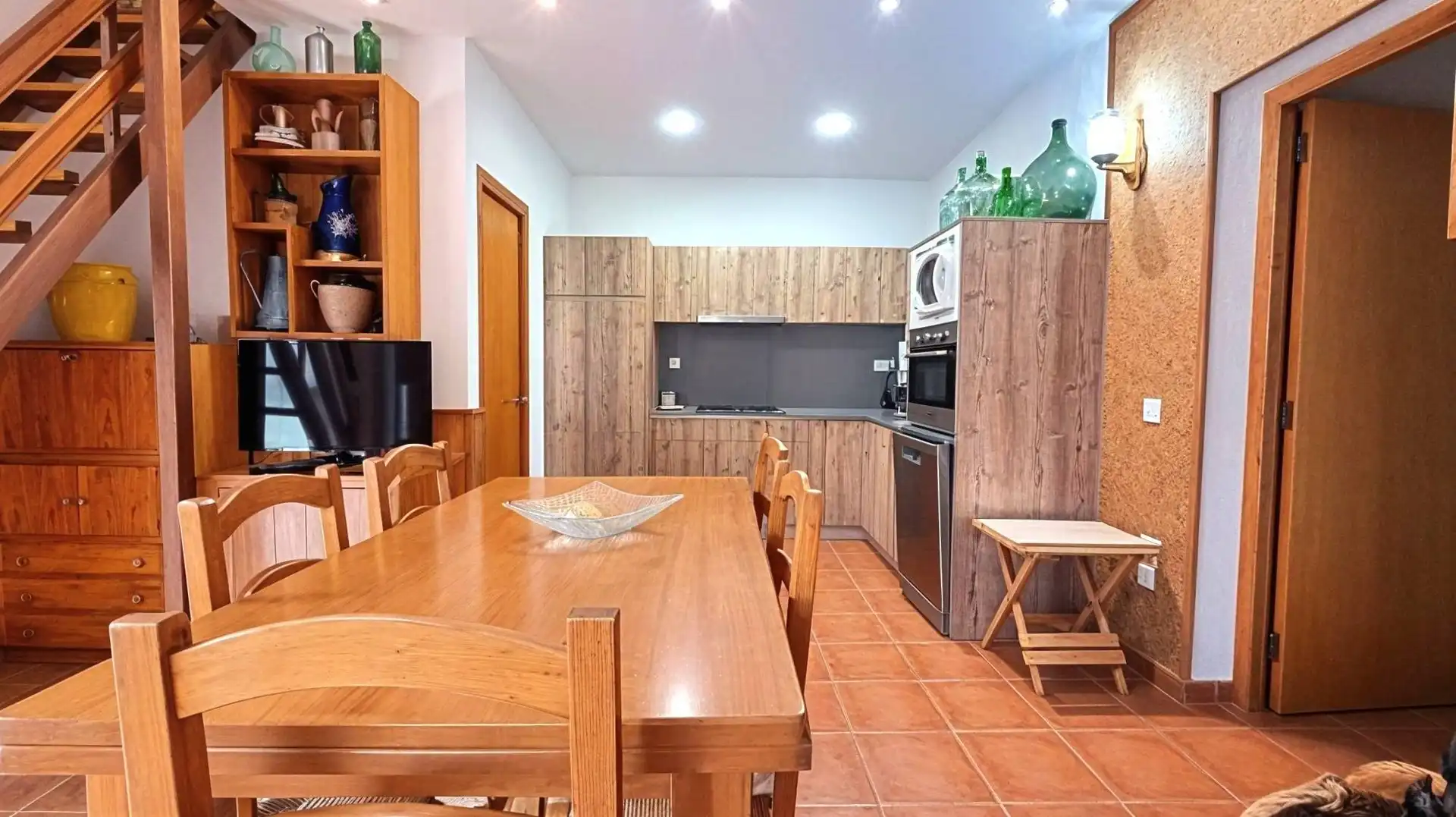 Cuina de Casa adosada en venda en Riudecols amb Piscina comunitària