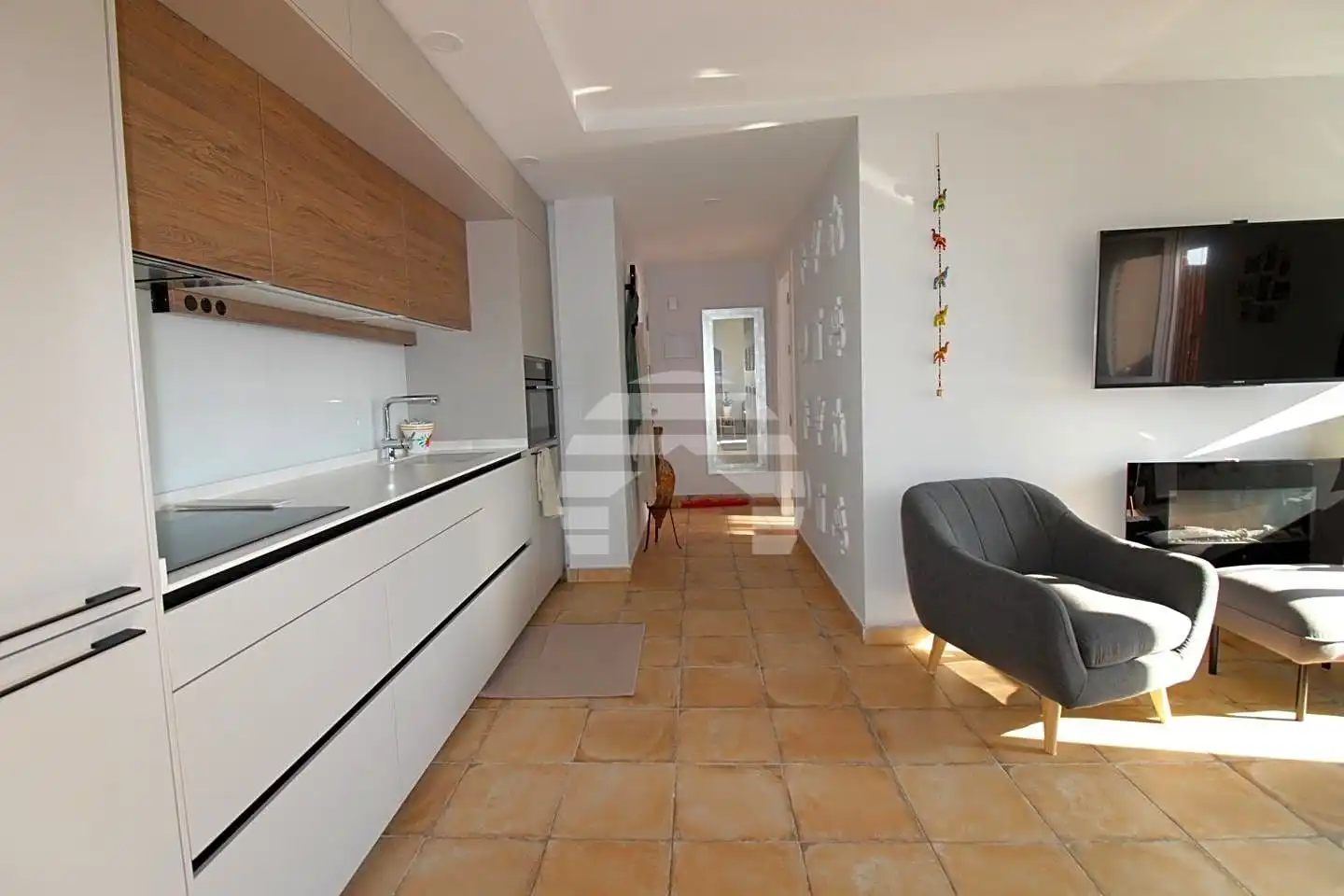 Kitchen of Apartments for sale in Cartagena  with Furnished and Balcony