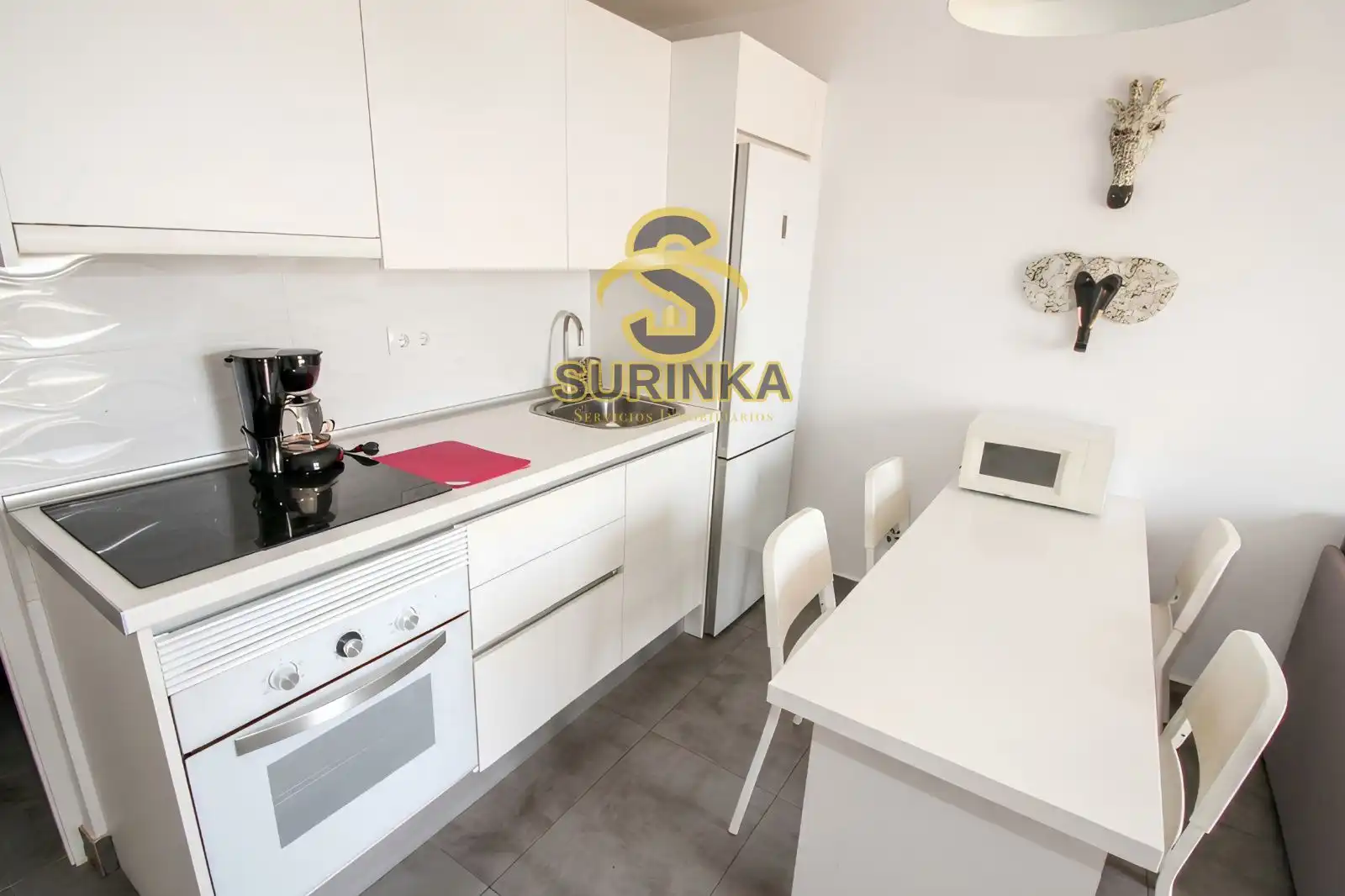 Cocina de Apartamento en venta en San Bartolomé de Tirajana con Aire acondicionado, Terraza y Piscina