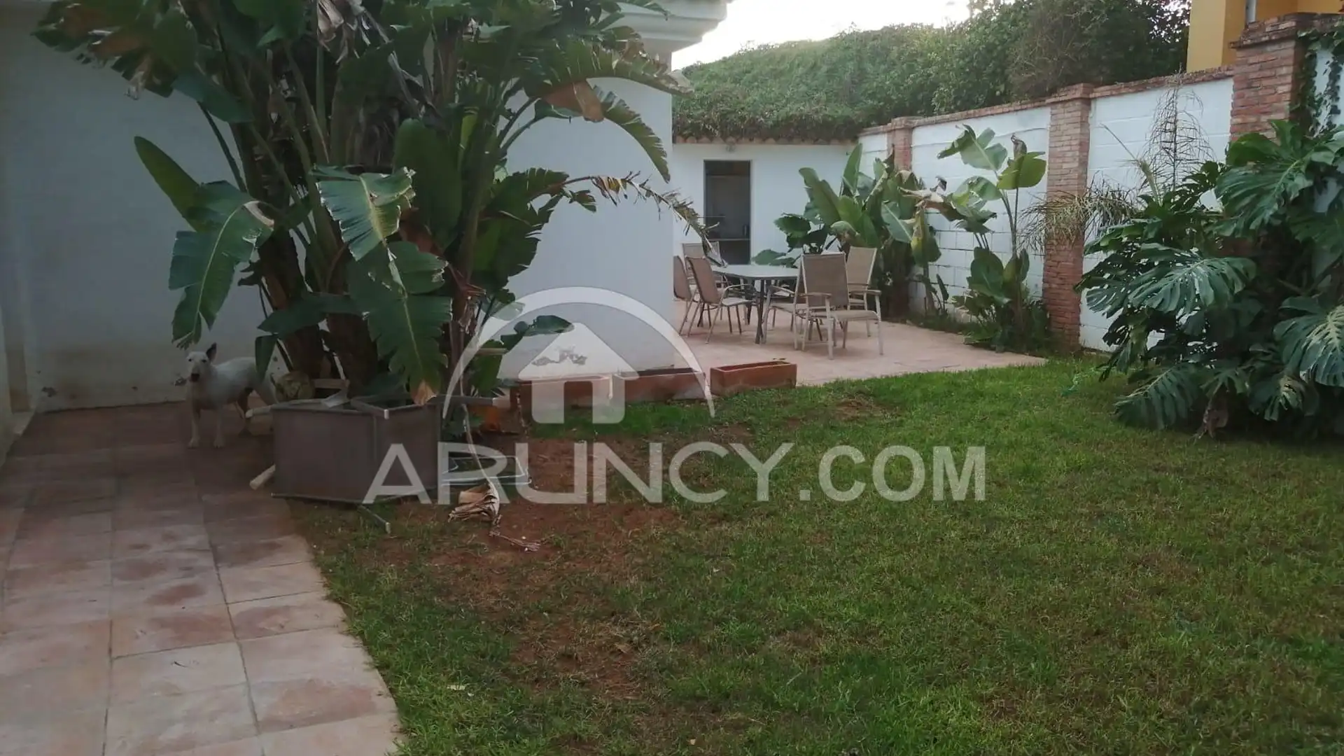 Garden of Houses for sale in Alcalá de Guadaira  with Air Conditioner, Private garden and Terrace