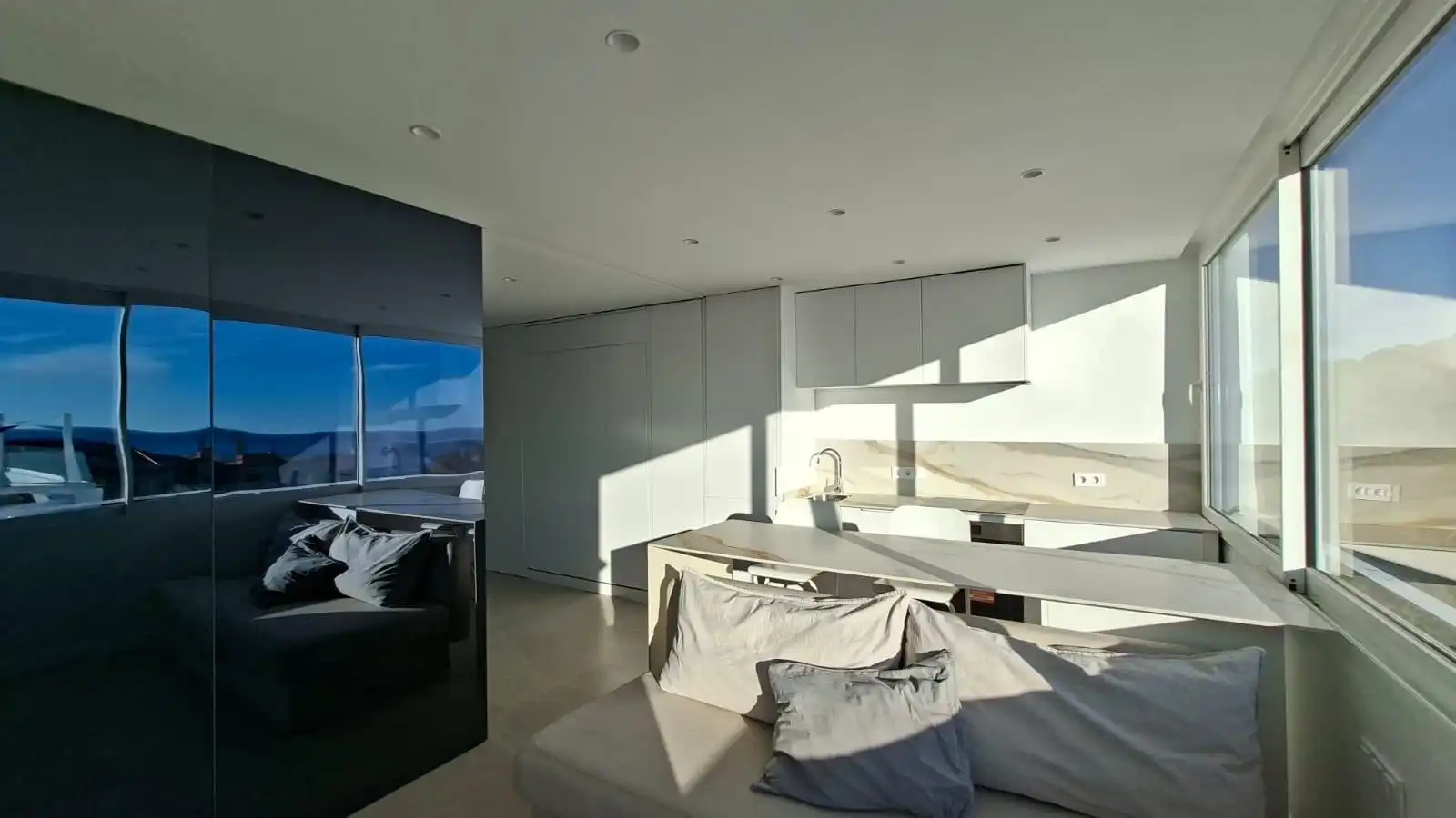 Wohnzimmer von Loft zum Verkauf in  Palma de Mallorca mit Klimaanlage