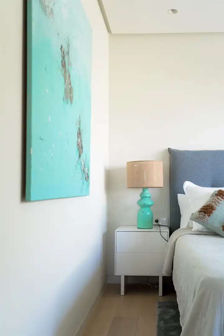 Habitación de Apartamento de alquiler en Ojén con Aire acondicionado, Calefacción y Terraza